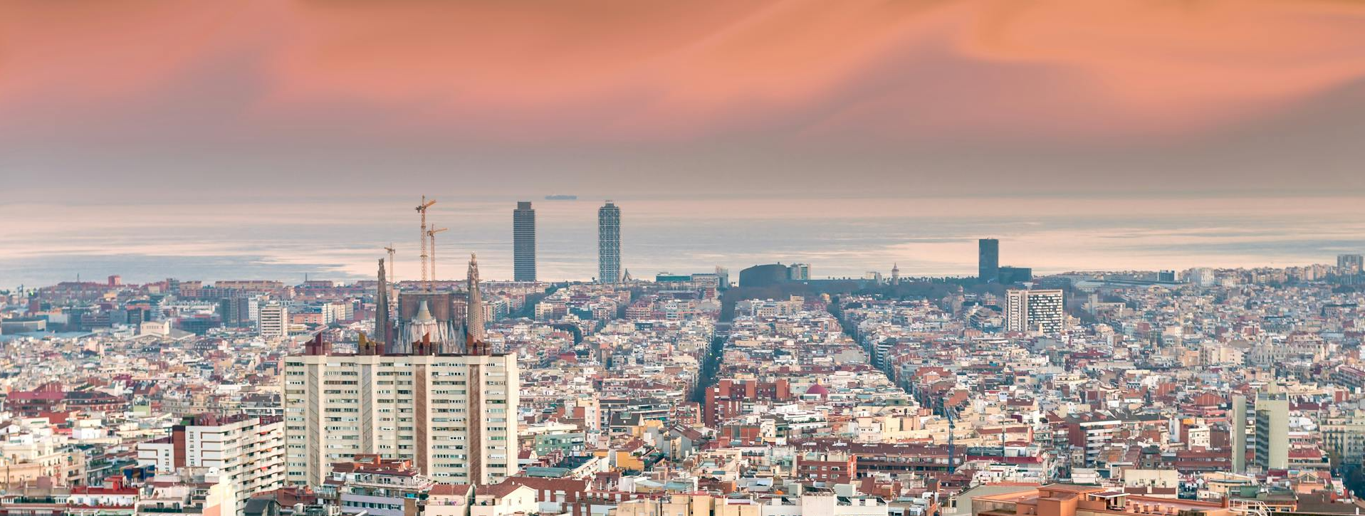 Barcelona skyline